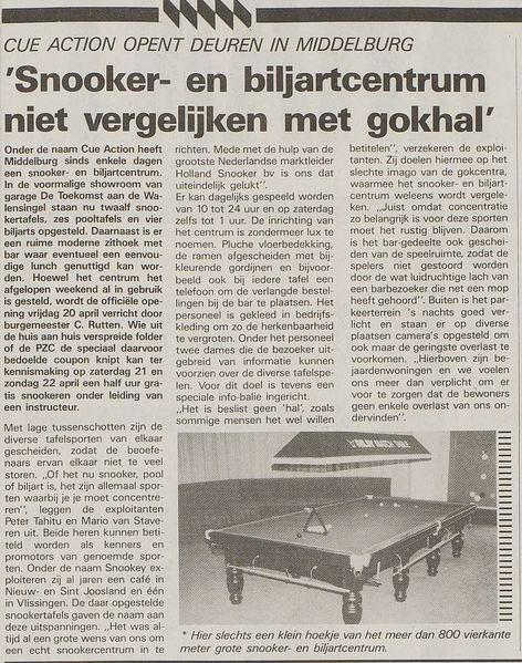 Bestand:Artikel opening Cue action Faam 1990.jpg