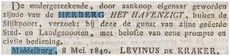 Levinus de Kraker opent Havenzigt, MCO 9-5-1840.JPG