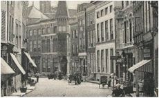 Sfeerbeeld Lange Delft, ca. 1900.JPG