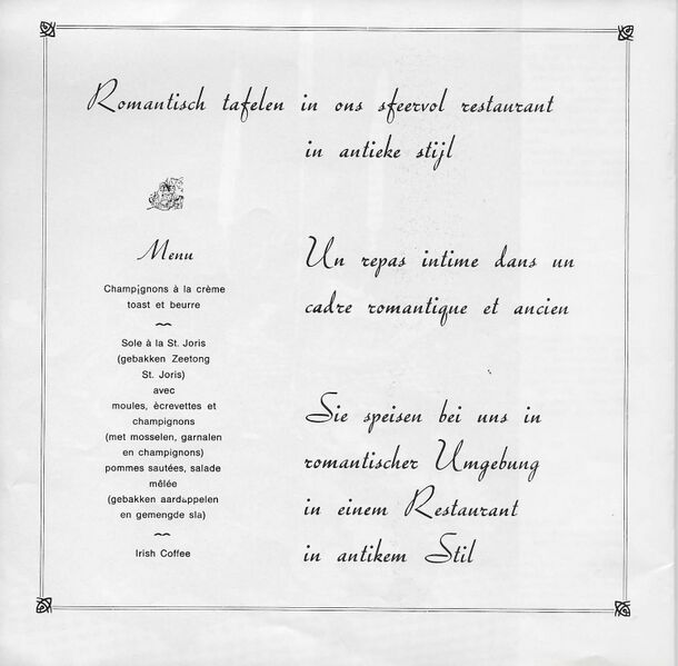 Bestand:Boekje Specialeitenrestaurant St. Joris 7345.JPG