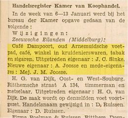 Cafe Dampoort 1930 Oud Arnemuids voetpad.jpg