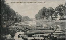 De Schoorsteenvegerssingel links, ca. 1890.JPG