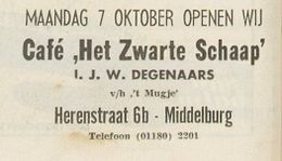 Opening Het Zwarte Schaap 07101968.jpg