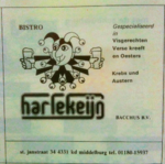Bistro Harlekeijn 1985 advertentie.PNG