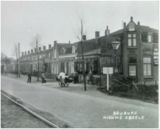 Nieuwe of Kleine Abeele, Nieuwe Vlissingseweg Middelburg, ca. 1925.JPG